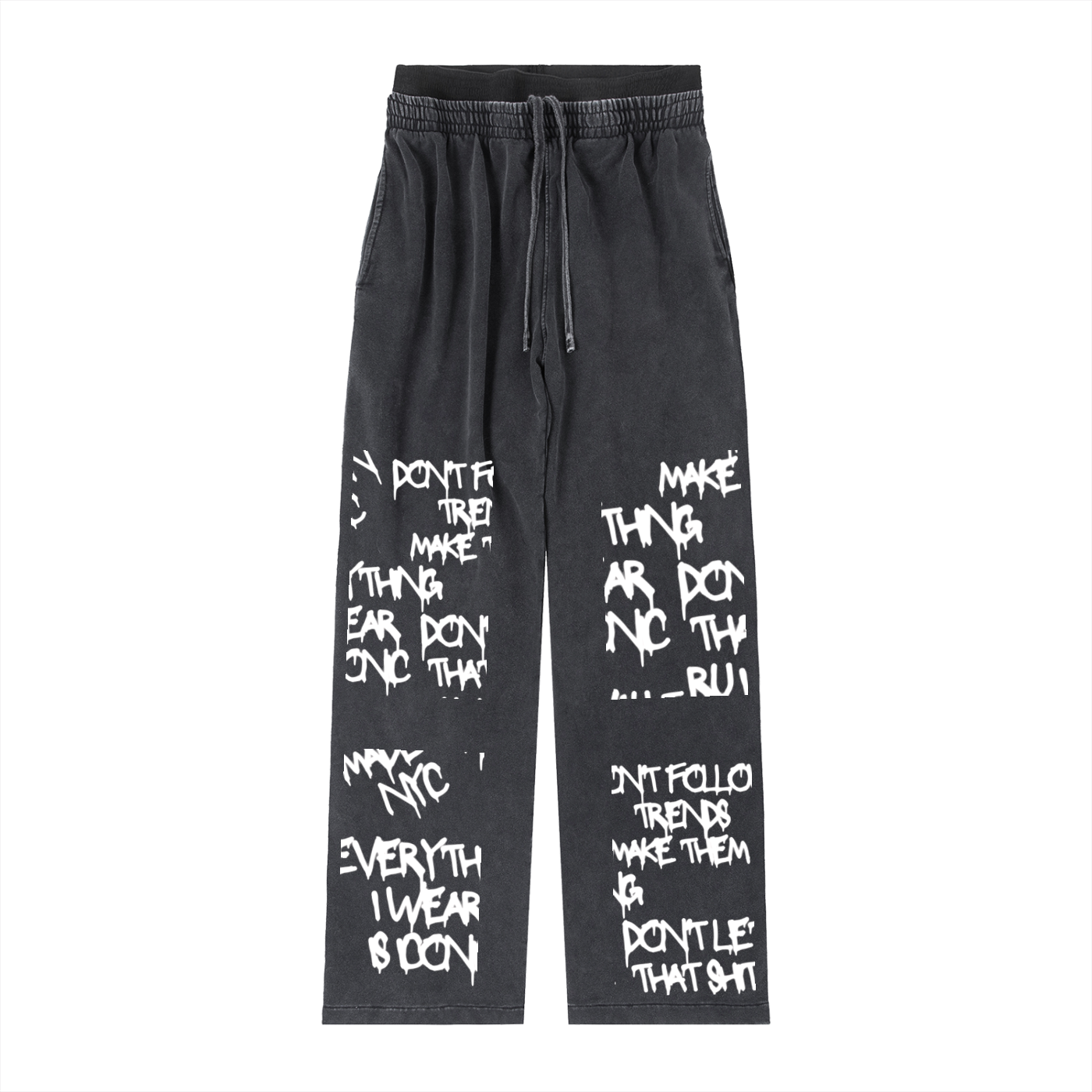 Vintage Washed Waist Pants